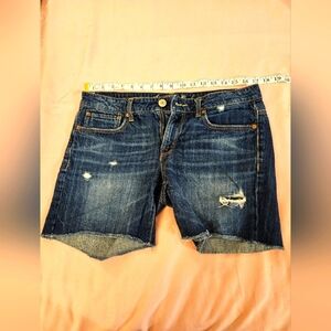 American Eagle denim‎ frayed shorts
